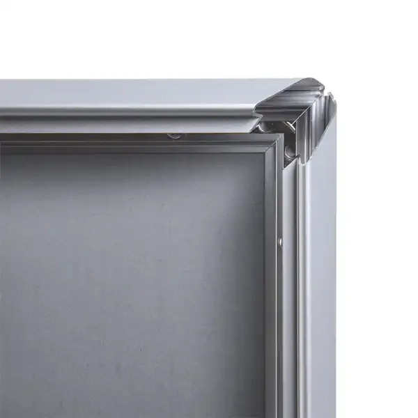 Display G32 snapramme 50x70 sølv brandhæmmende