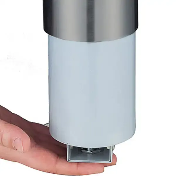 Display 6715 askebæger XL væg 1,5L børstet stål