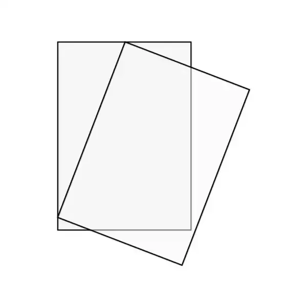Display PET PETM53x73 frontrude 50x70 2-pak magnet