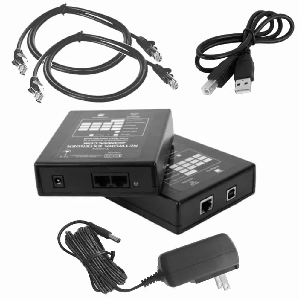 PerfectCue Network Extender netværksadapter server/klient LAN