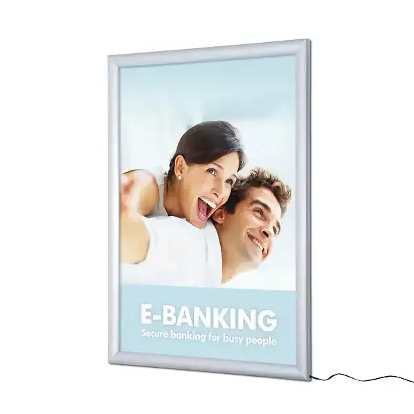 Display PLED50x70G30 LED snapramme 50x70 væg