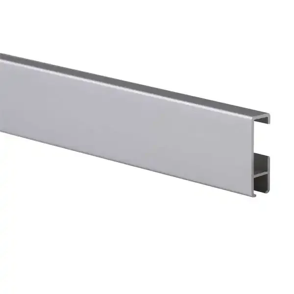 Display Cliprail galleriskinne sølv 200 cm 20 kg