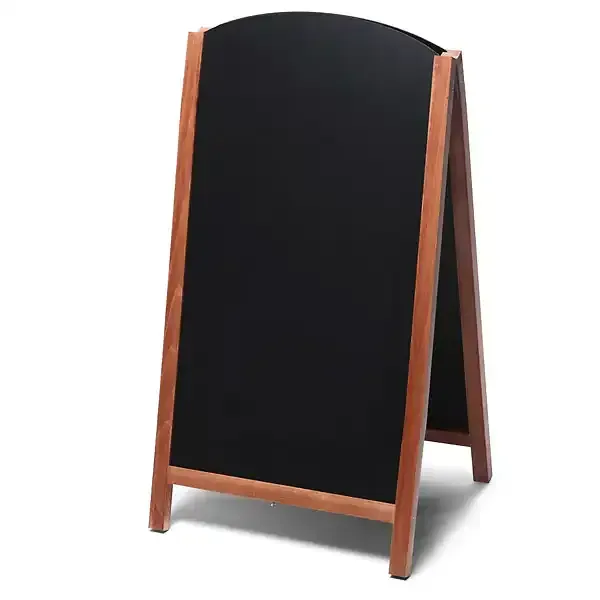 Display ZPCHBFSLB68x120 A-skilt 68x120 cm teak