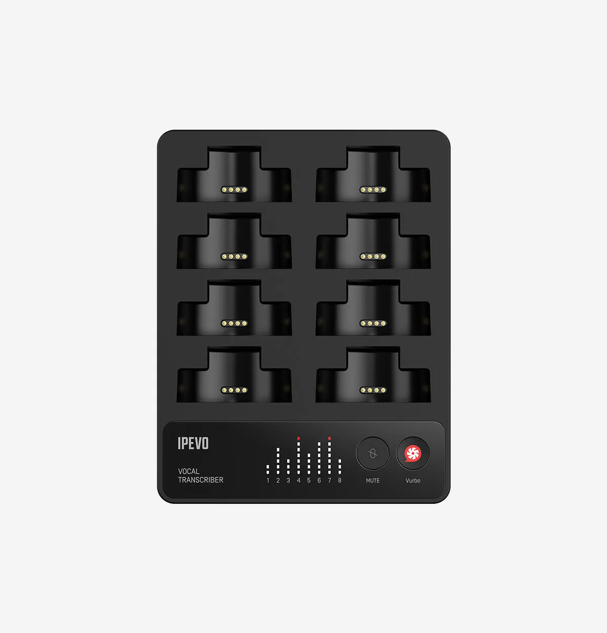 IPEVO Vocal Transcriber mødemikrofon 8 stk med hub