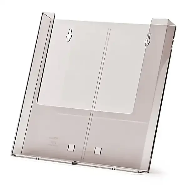 Display brochureholder W230 A4 væg 1 rum klar