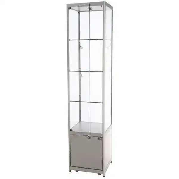 Display LED udstillingsmontre 45x200x45 cm underskab