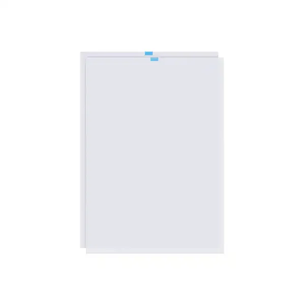 Display PET-front A2 antirefleks folie 2 stk