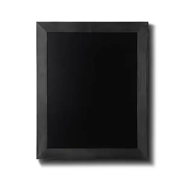 Display Menutavle sort træramme 40x50 cm