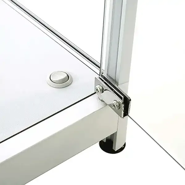 Display LED udstillingsmontre 45x90x45 cm glas