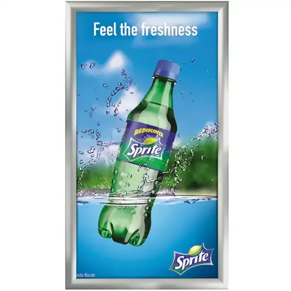 Display Snapramme 4779 ramme 70x200 cm 45 mm alu