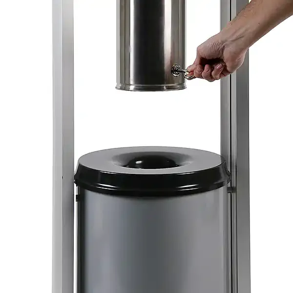 Display DeLuxe askebæger SMT70x110 rygebord 118 cm