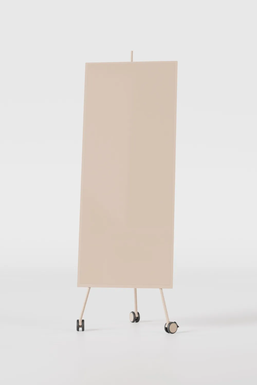 Chatboard Sprinter mobil glastavle blank / mat trefod
