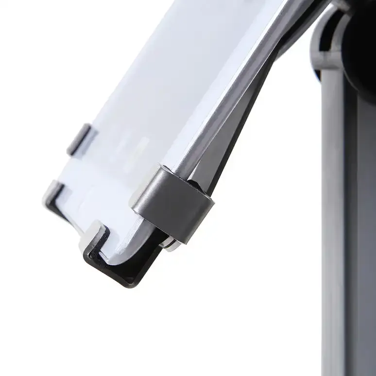Display Trigrip 13" tabletholder gulv sølv teleskop