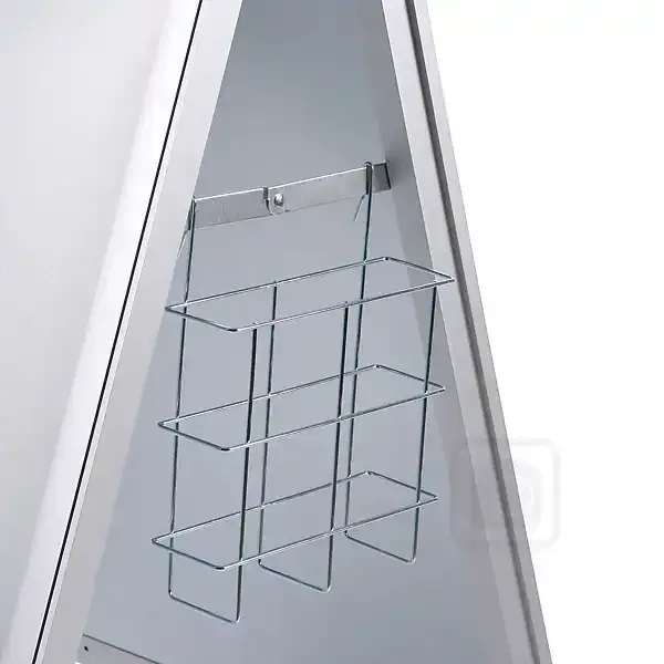 Display BK-A4 brochurekurv A4 Outdoor metaltråd