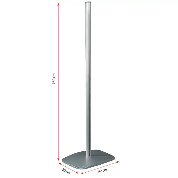 Display 1905 spritstander gulv A4 sensor berøringsfri