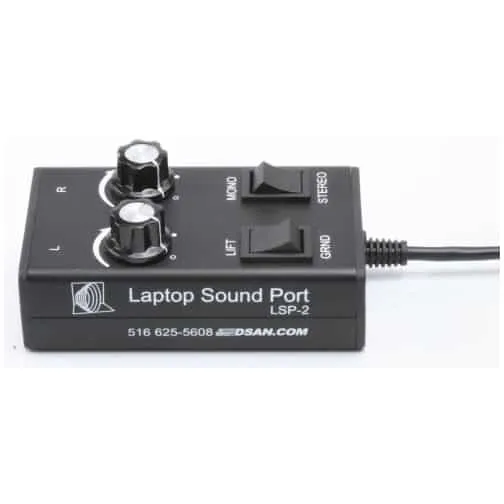 PerfectCue LSP-2 laptop lydadapter stereo XLR