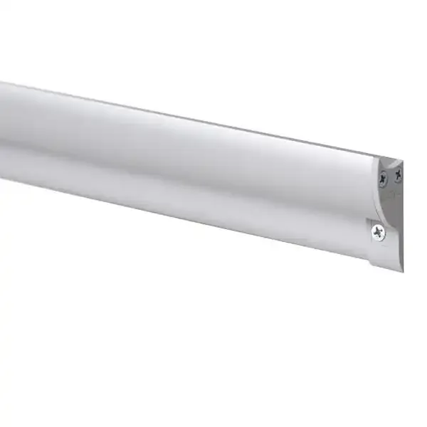 Display Memo Rail 50 cm papirskinne hvid alu