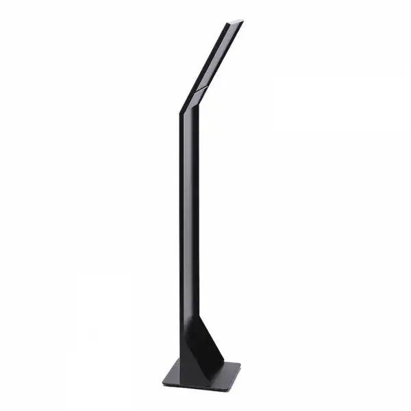 Display Slim A4 menustander gulvmodel sort 115 cm