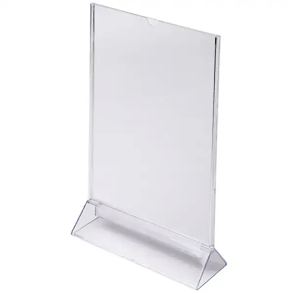 Display menukortholder bord A4 staende TA4P klar