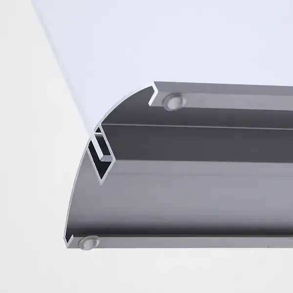 Display PUSH-FIT menukortholder A4 højformat alu