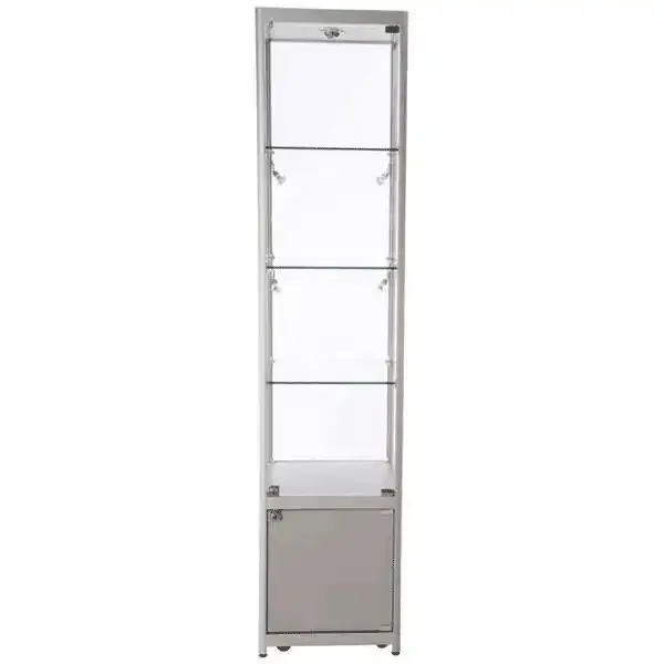 Display LED udstillingsmontre 45x200x45 cm underskab