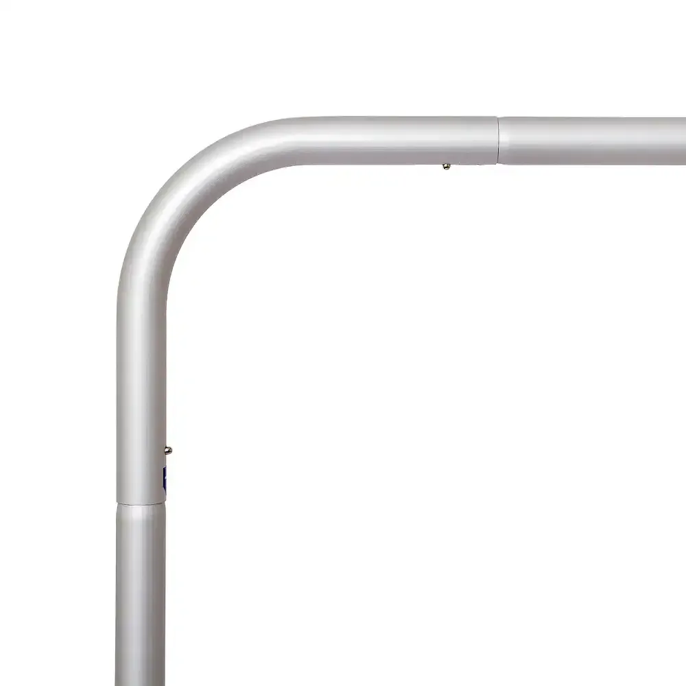 Display Zipper-Wall Straight Basic bagvæg 200x250 cm hvid