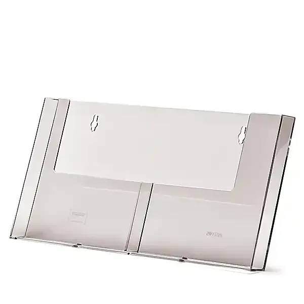 Display Brochureholder væg 2 rum A5 2W155H