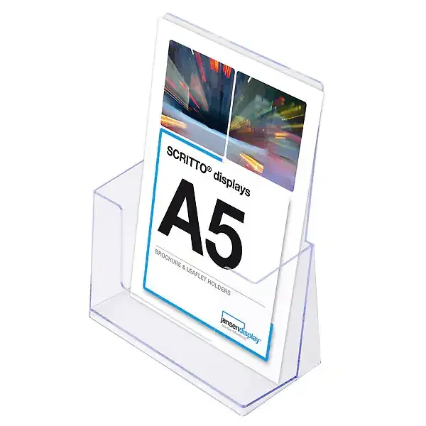 Display brochureholder ECO A5 bordmodel vægophæng
