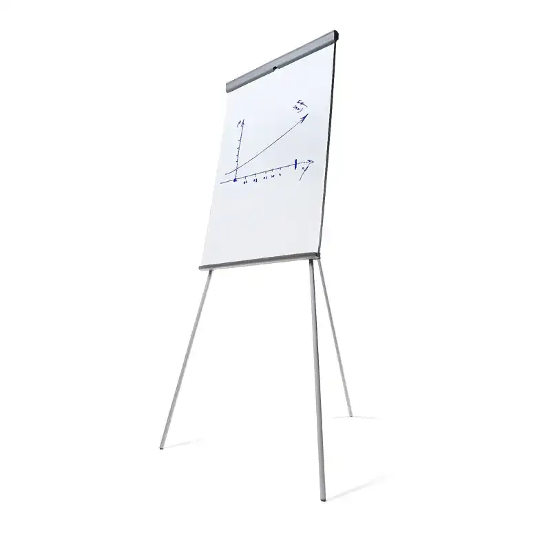 Display Gulvflipover Standard 68x100 whiteboard magnetisk