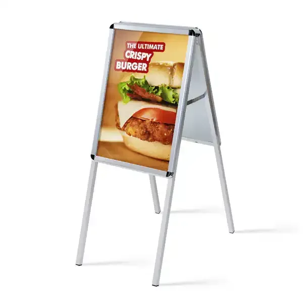 Display Alu-Line gadeskilt A2 vejrbestandig 46,5x102,5 cm