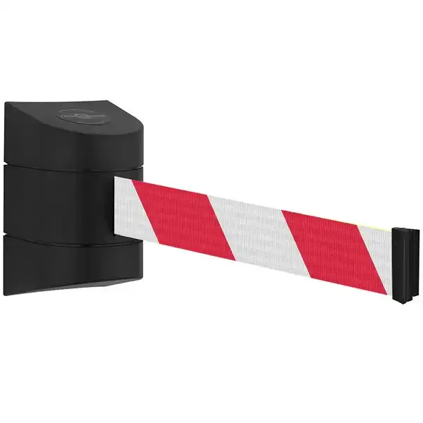 Display Tensabarrier køleder væg 460 cm sort