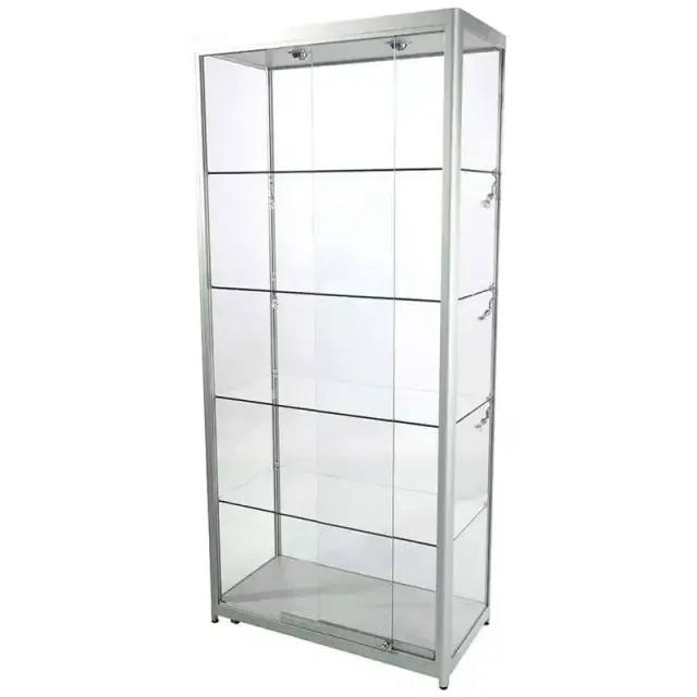Display LED glasmontre 90x200x45 lys låsbar