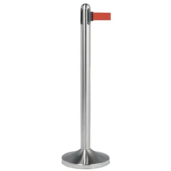 Display Kø-Leder RS-RT-RVS-RD-SET stolpe rød 210 cm outdoor