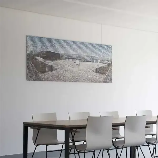 Display U-Rail galleriskinne 200 cm sort loft 20 kg/m