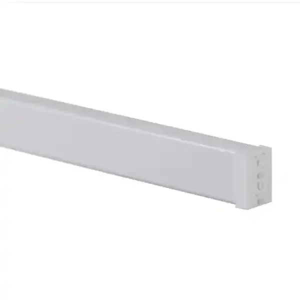 Minirail BM30220 galleriskinne sølv 200 cm komplet sæt 25 kg