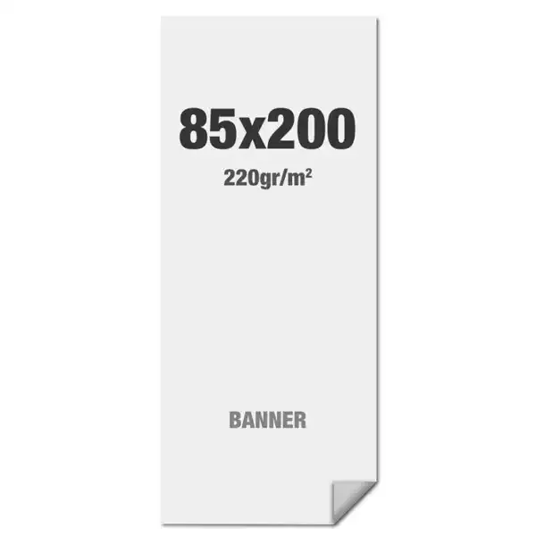 Display Roll-Banner Open-Air banner 85x200 cm dobbelt