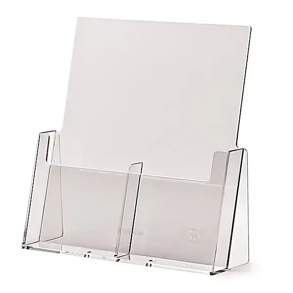 Display 2C112 brochureholder 2 rum M65 højformat bord
