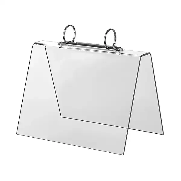 Display A5 borddisplay mini flipover akryl