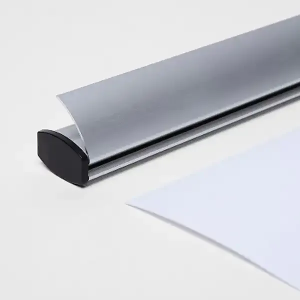 Display Bannerprofil alu-ophæng 300 cm sølv sæt