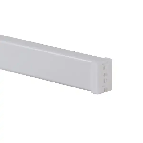 Display Minirail galleriskinne 200 cm hvid