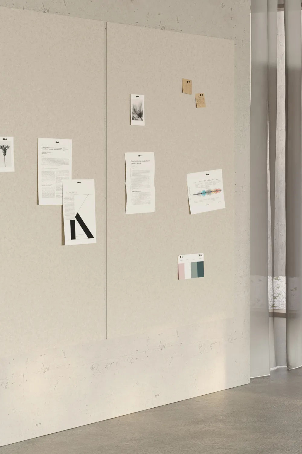 Chatboard AQsorb akustikpanel filt grå 60x60 NRC 0,85