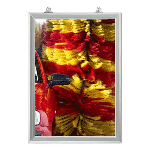 Display A1 plakatramme dobbeltsidet 25 mm alu